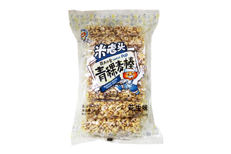 UNCLE POP RICE STICK PEANUT FLAVOR 150G